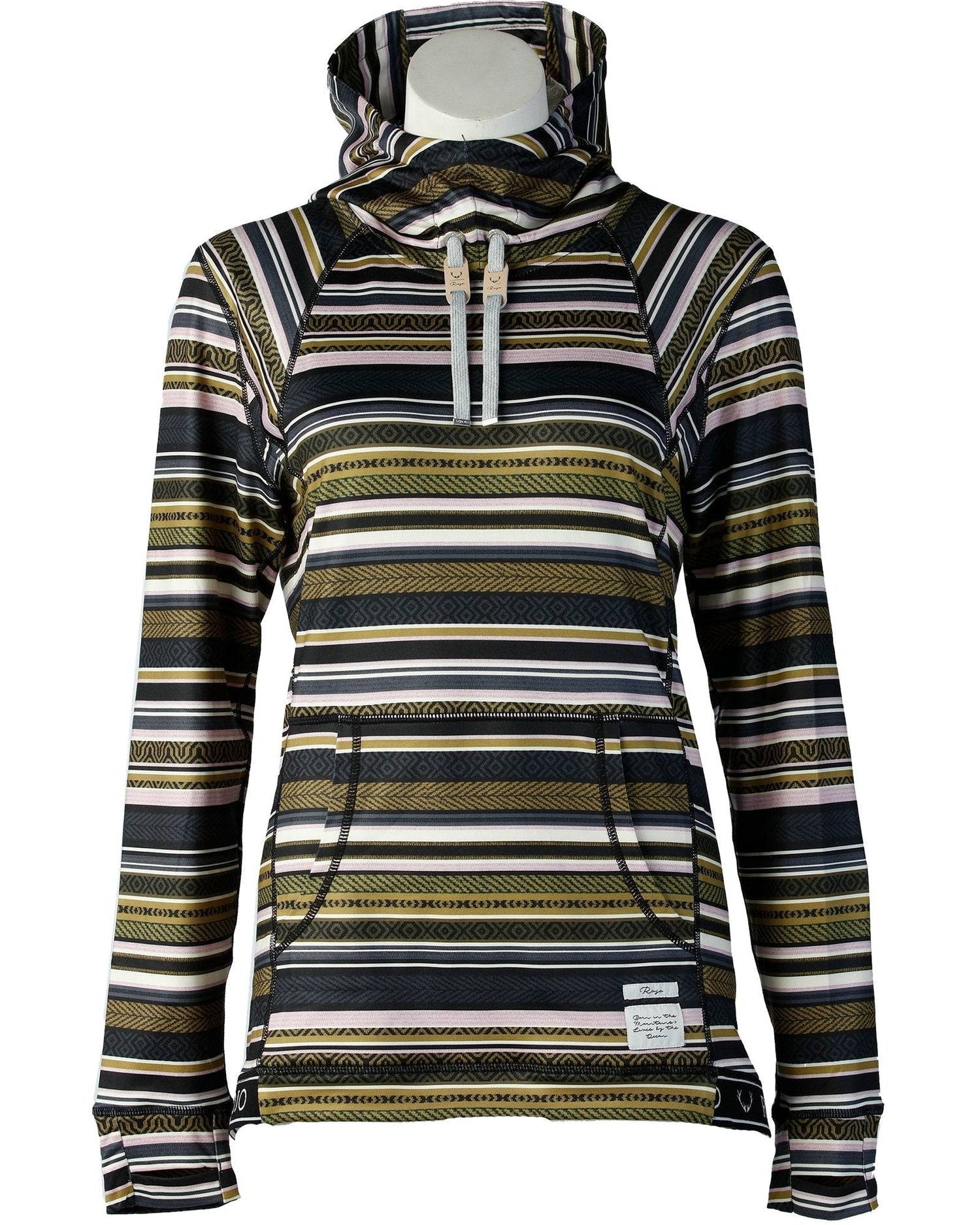 MORGAN STRIPE INDIA INK