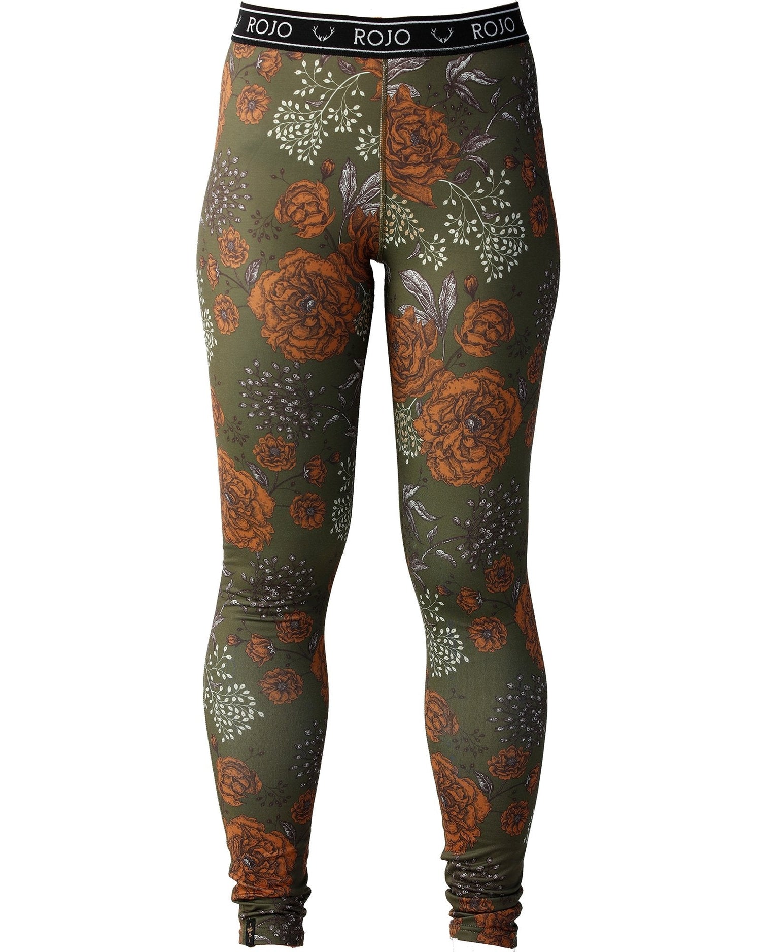 ENID FLORAL MILITARY OLIVE